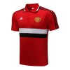 Manchester United Trainings Polo 2022-23 Rood Zwart Wit